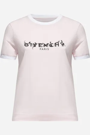 Givenchy Pink cotton signature T-shirt