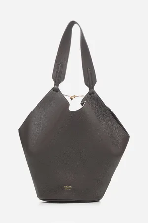 Khaite Brown Small Lotus tote bag