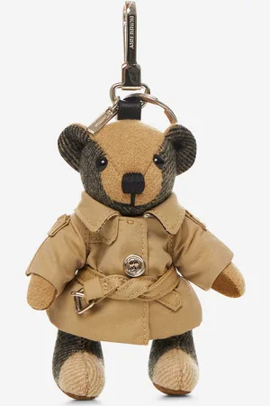 Burberry Thomas bear charm in trench coat