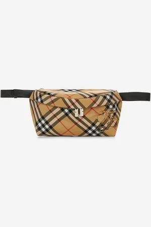 Burberry Beige Check belt bag