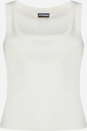 Jacquemus Debardeur Fros Grain cotton tank top