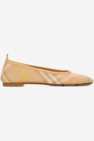 Burberry Beige Check Baby ballet flats