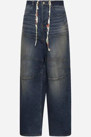 Balenciaga Blue denim George V Baggy jeans