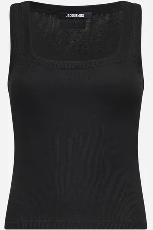 Jacquemus Black The Gros Grain tank top