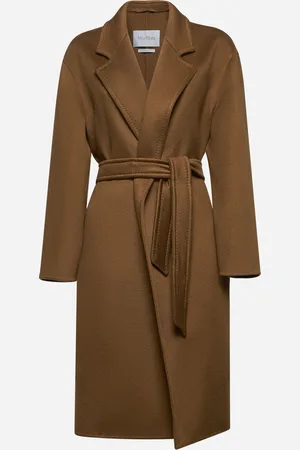 Max Mara Brown cashmere MELINDA midi coat
