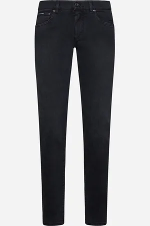 Dolce & Gabbana Logo-plaque skinny jeans