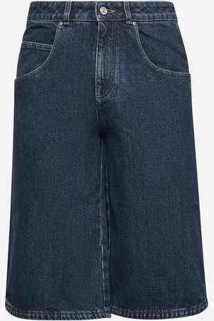 Givenchy Blue denim bermuda shorts