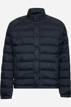 Moncler Blue Selves short down jacket