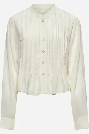 Isabel Marant Ivory viscose Adzara shirt