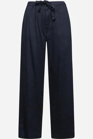 Max Mara Blue denim-effect ARIS joggers
