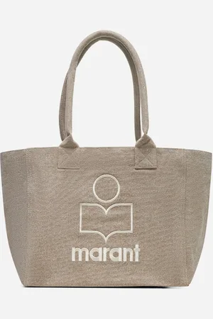Isabel Marant Beige Yenky Zipped tote bag
