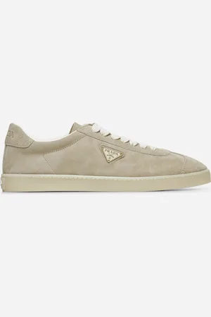 Prada Beige suede Lane sneakers
