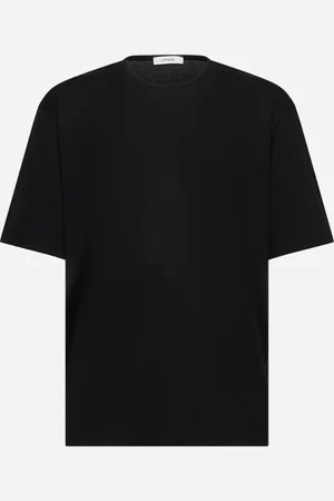 LEMAIRE Black relaxed-fit T-shirt