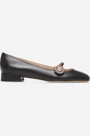 VALENTINO GARAVANI Black Preshoes Mary-Jane ballerina