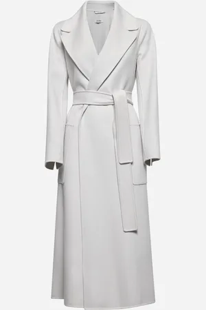 Max Mara Pearl grey wool PAOLORE coat