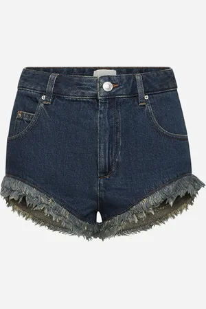 Isabel Marant Blue denim Eneidao mini shorts