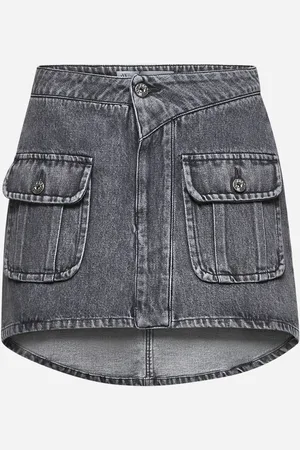 J.W.Anderson Grey denim miniskirt
