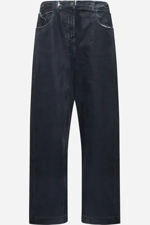 The Attico Blue denim baggy jeans