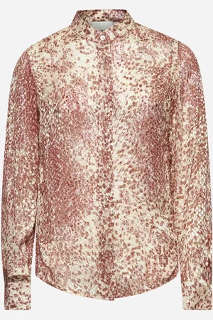 Isabel Marant Dévoré velvet Ilda shirt