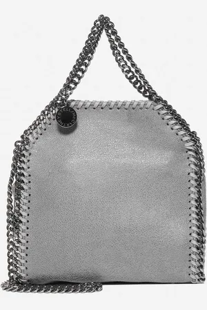 Stella McCartney Falabella shaggy deer tiny tote bag