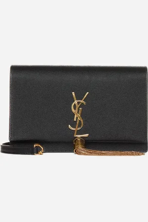 Saint Laurent Kate leather wallet on chain bag