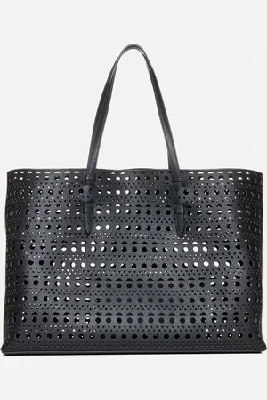 Alaïa Mina 44 leather tote bag
