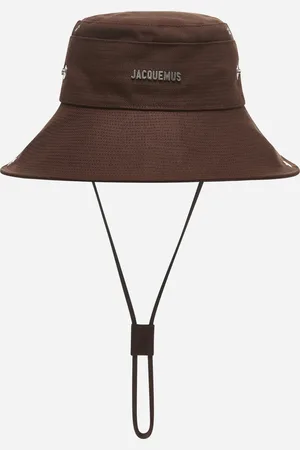Jacquemus Brown The de-Nîmes denim bucket hat