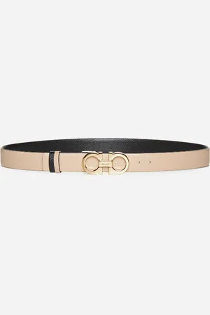Salvatore Ferragamo Gancini reversible leather belt