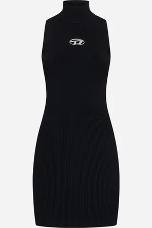 Diesel Black M-Onervax minidress