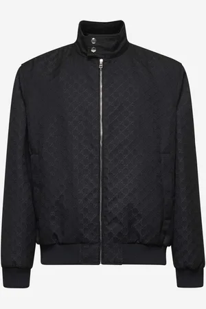Gucci Black GG ripstop jacket