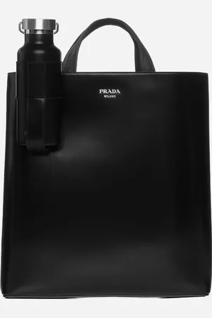 Prada Shopping bag with water bottle