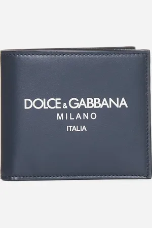 Dolce & Gabbana Logo leather bifold wallet