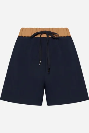 BLANCA Blue silk Brassavola shorts