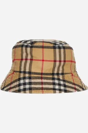 Burberry Check cotton bucket hat