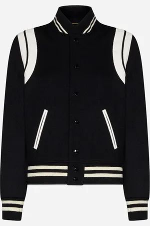 Saint Laurent Teddy wool bomber jacket