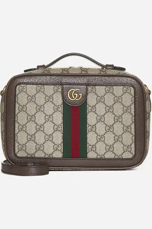 Gucci Ophidia fabric and leather small camera bag
