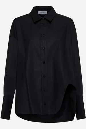 The Attico Black parachute popeline 