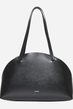 Jil Sander Black Curve Shoulder Medium shoulder bag