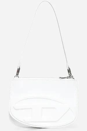 Diesel White 1DR Twin shoulder bag