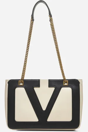 VALENTINO GARAVANI Butter white Viva Superstar small shopping bag