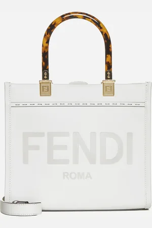 Fendi Sunshine leather small tote bag