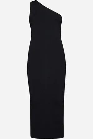 Totême One-shoulder knit long dress