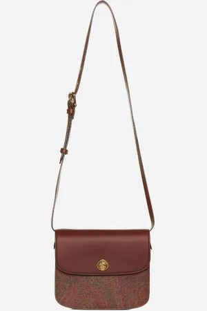 Etro Essential canvas and leather small bag