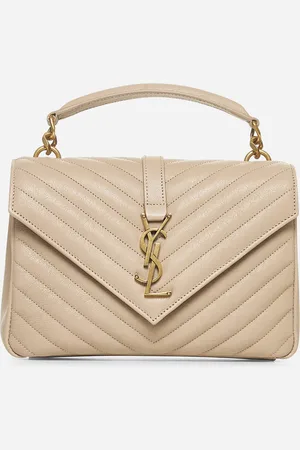 Saint Laurent Beige College Medium shoulder bag