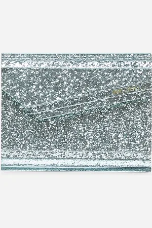 Jimmy Choo Aqua green Candy clutch