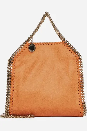 Stella McCartney Falabella dotted chamois tiny tote bag