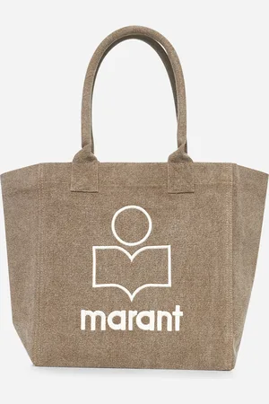 Isabel Marant Dark khaki Small Yenky tote bag