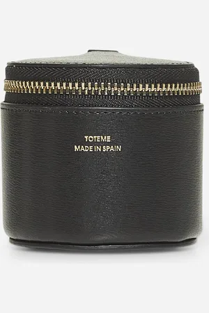 Totême Black leather jewelry box