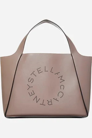 Stella McCartney Logo vegan leather tote bag