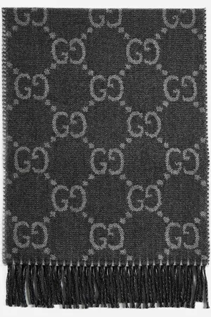 Gucci GG wool scarf